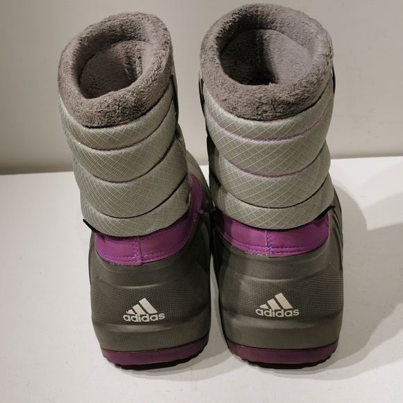 Adidas Winterfun Primaloft Lined Waterproof Pull On Snow Boot Girl's - Picture 5 of 6